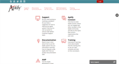 Desktop Screenshot of community.aptify.com